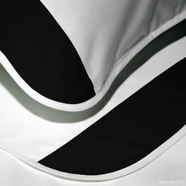 amaiora-oeko-tex-sheet-nobilis-percale-400-tc-white-with-black-stripe