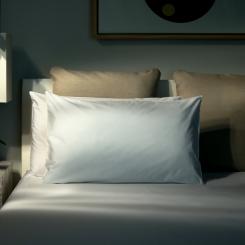 Essentia Perkal 400 Kopfkissenbezüge Weiß 