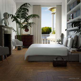 Duvet Cover Set | Minimalista | Percale 400 TC | White 